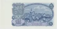 Československo, 25 Koruna 1953, tisk Praha, série HV, perf. 3 m.d., Hej.93b1.S1 - fotografie 2