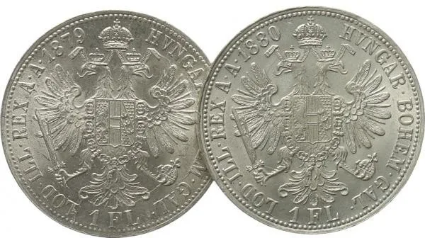 Rakouská a spolková měna, 1857 - 1892 — 1