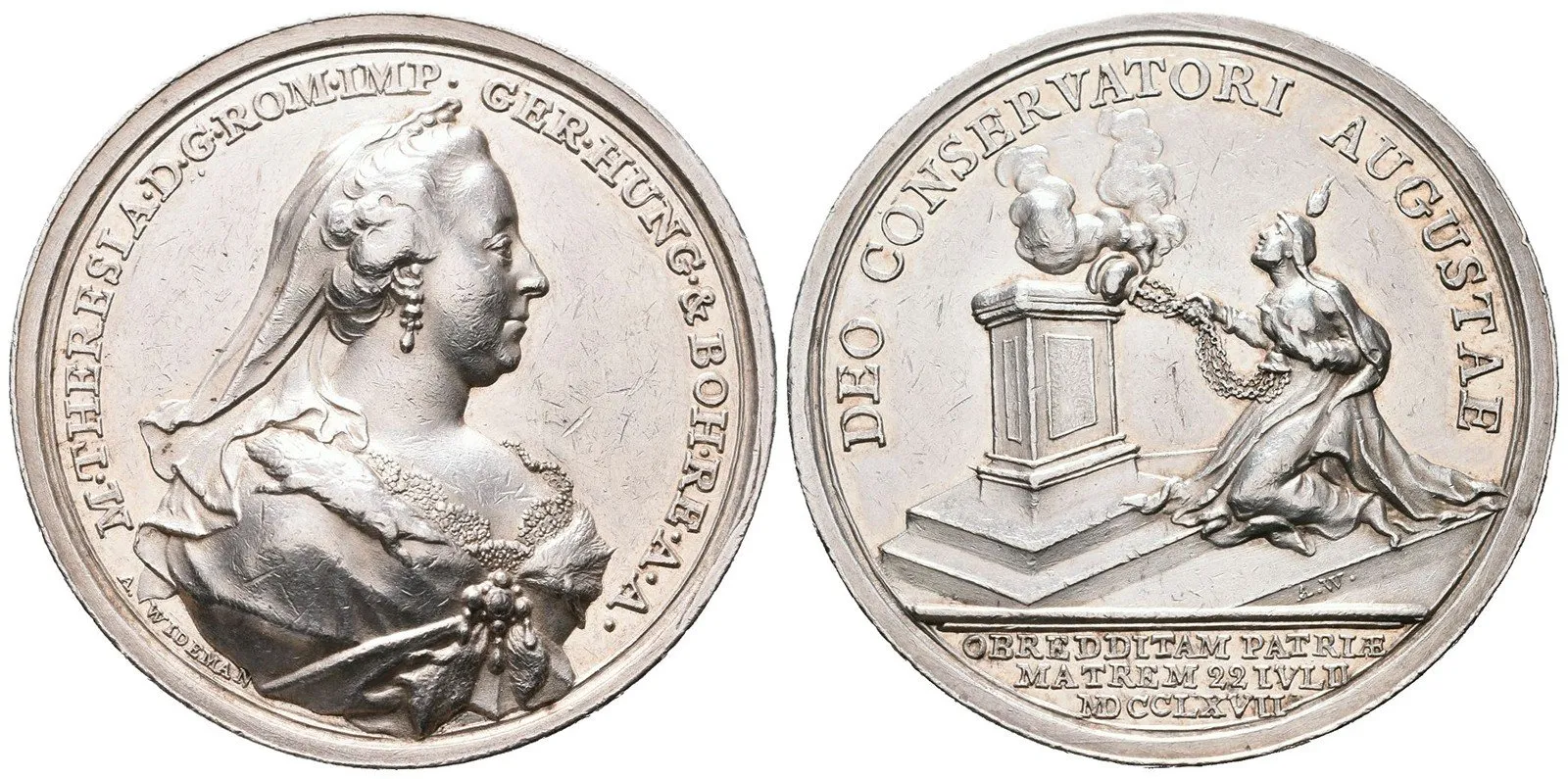 Marie Terezie, 1740 - 1780 — 1