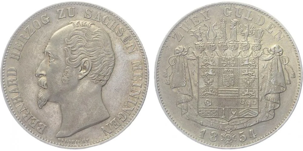 Sasko - Meiningen, Bernhard II., 1821 - 1866 — 1