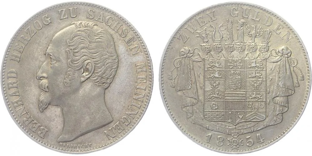 Sasko - Meiningen, Bernhard II., 1821 - 1866 — 1