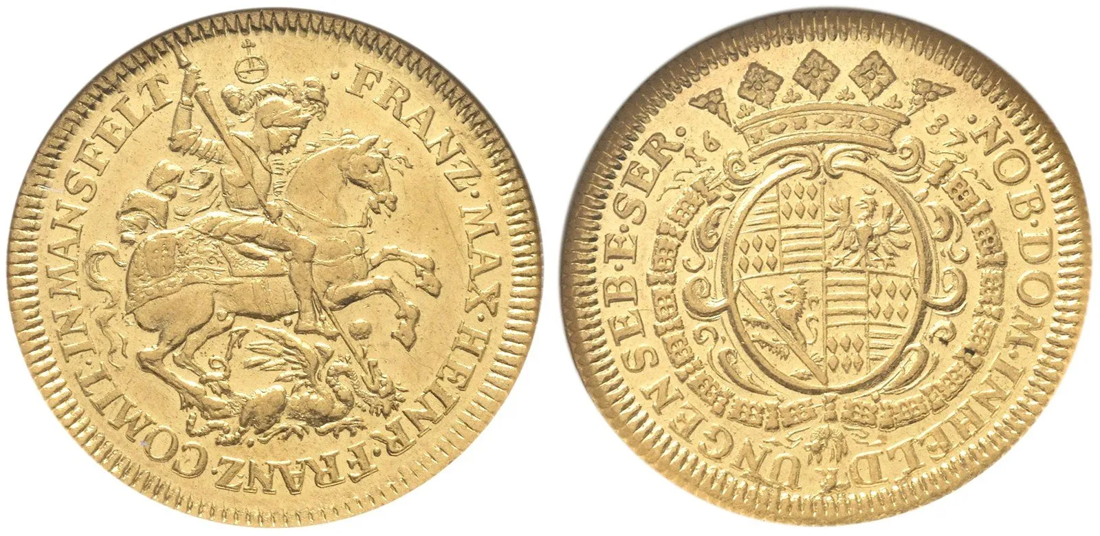 Mansfeld - Bornstedt, Franz Maximilian a Heinrich Franz, 1644 - 1692 — 1