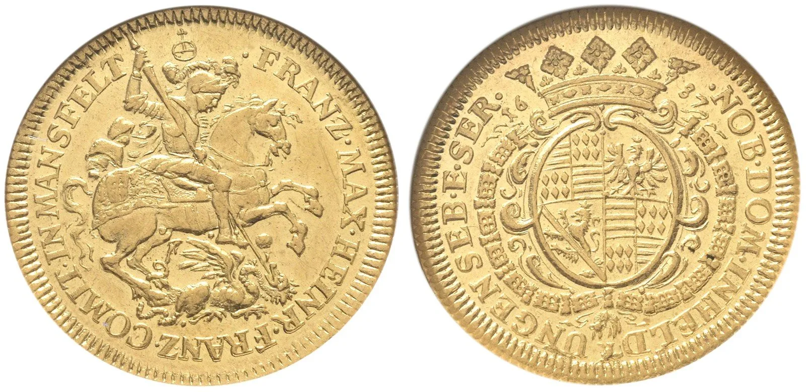 Mansfeld - Bornstedt, Franz Maximilian a Heinrich Franz, 1644 - 1692 — 1