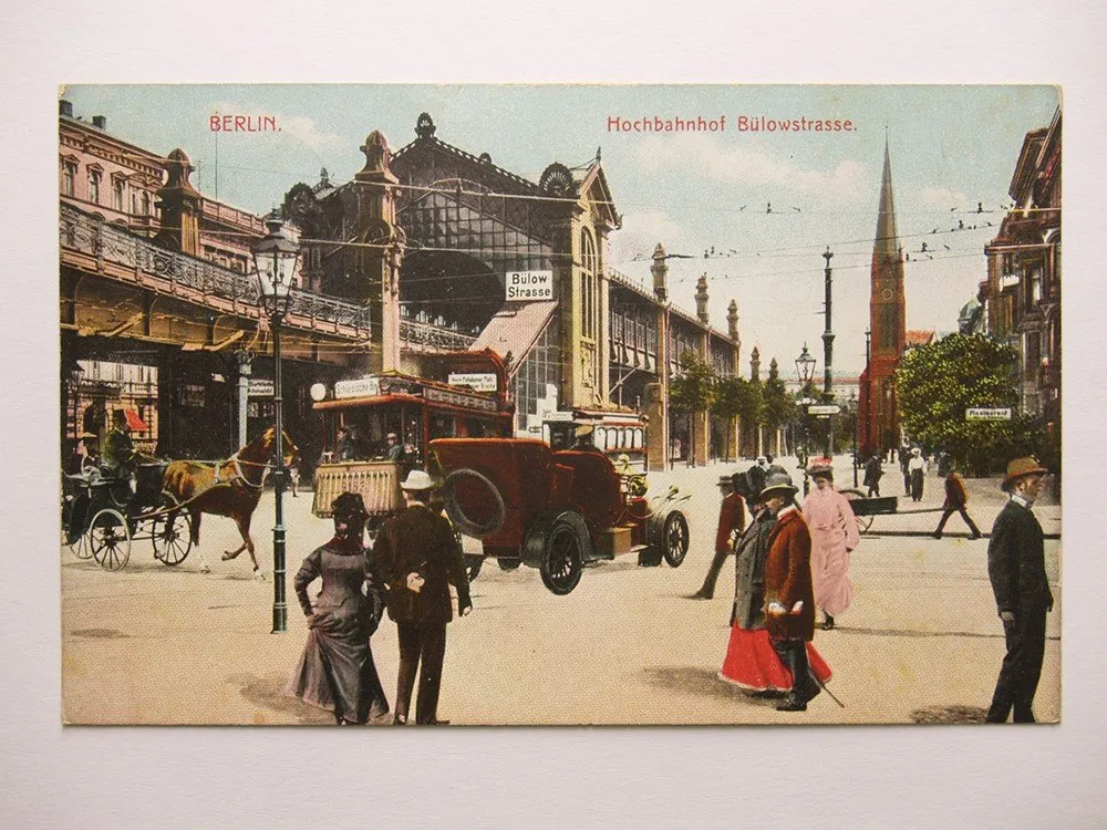 Německo, Berlin, Hochbahnhof, Bülowstrasse — 1
