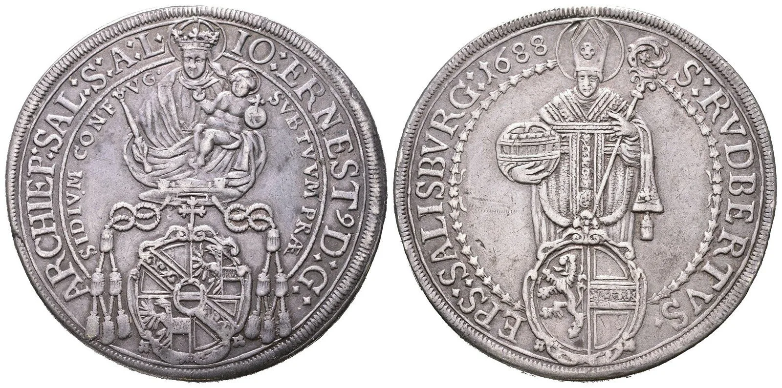 Salzburg - arcibiskupství, Johann Ernst Thun - Hohenstein, 1687-1709 — 1