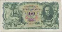 100 Koruna 1931, série Fc, Hej.25b2 - fotografie 2