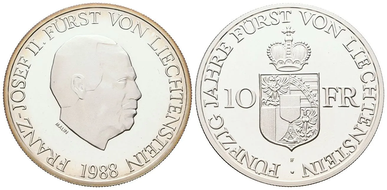 Liechtenstein, Franz Josef II., 1938 - 1989 — 1