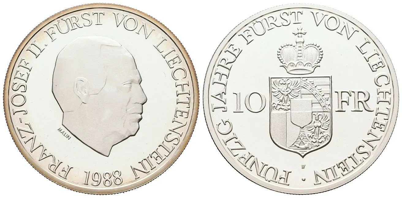 Liechtenstein, Franz Josef II., 1938 - 1989 — 1