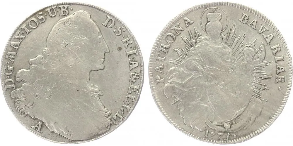 Bavorsko, Maximilian III. Josef, 1745 - 1777 — 1