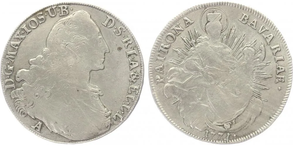 Bavorsko, Maximilian III. Josef, 1745 - 1777 — 1