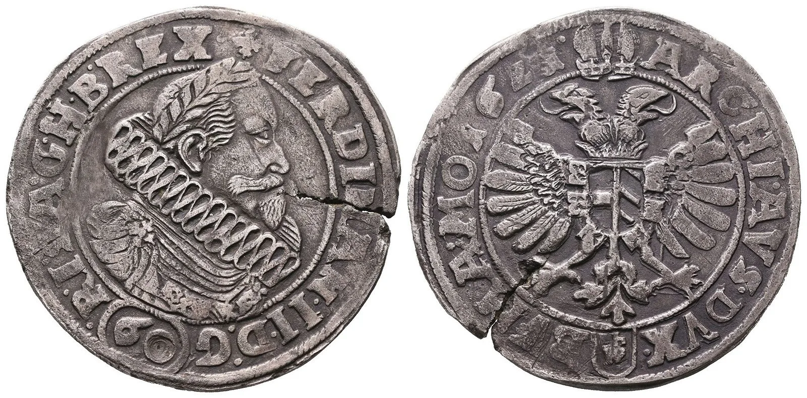 Ferdinand II., 1619 - 1637 (Mince kiprová) — 1