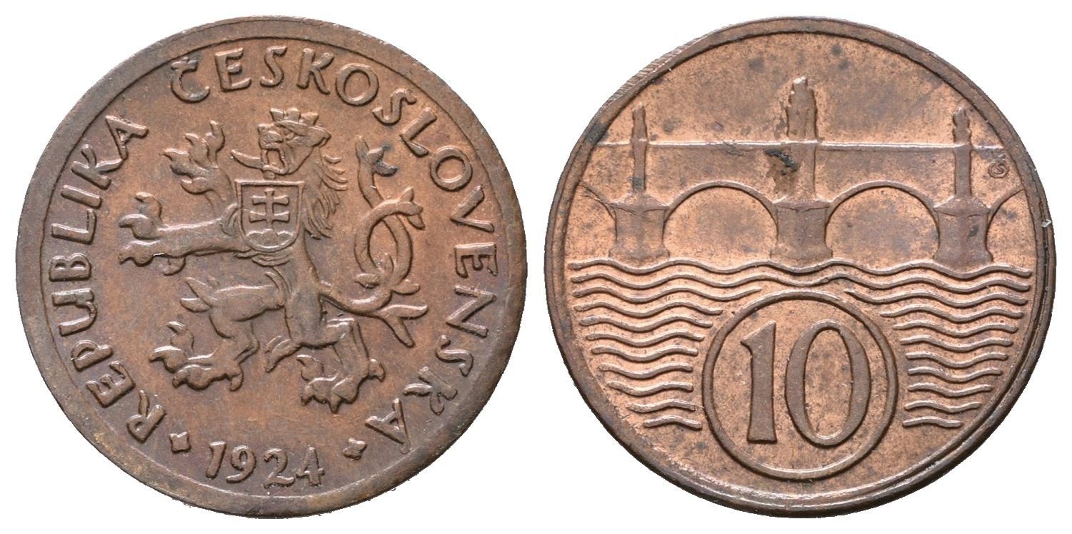 10 Haléř 1924