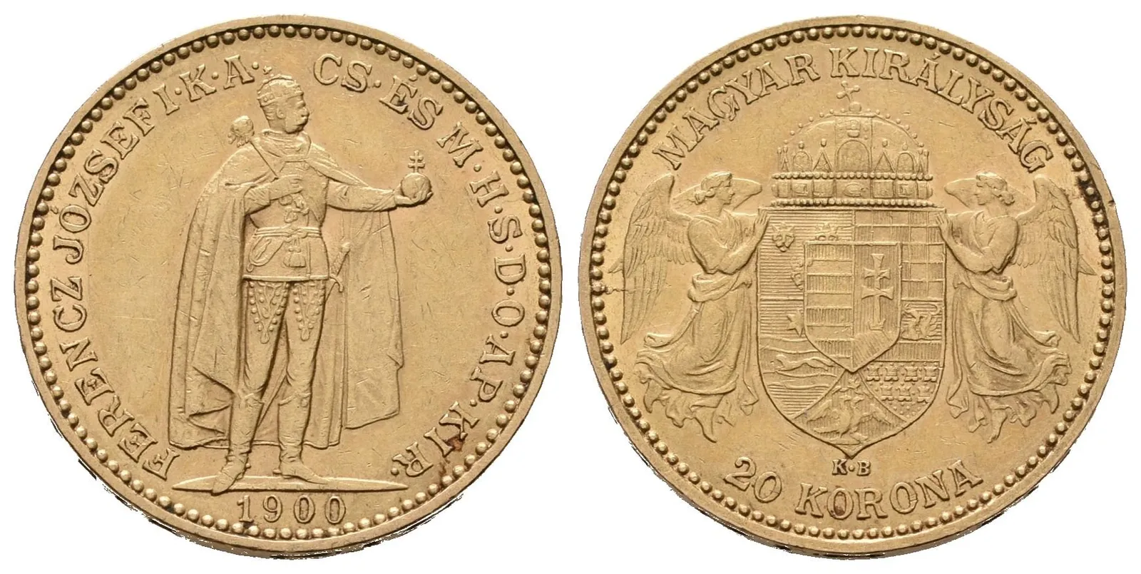 20 Koruna 1900 KB