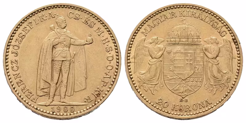 20 Koruna 1900 KB
