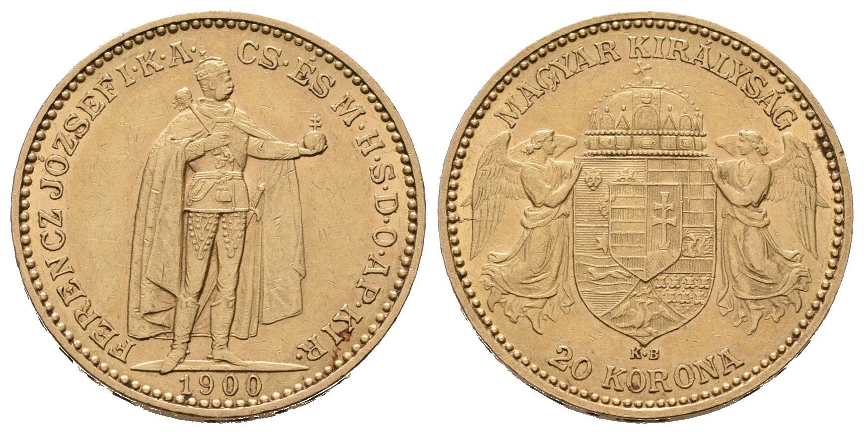 20 Koruna 1900 KB