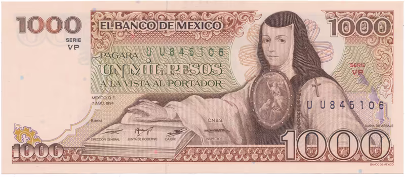 Mexiko, 1000 Pesos 1984, P.80b
