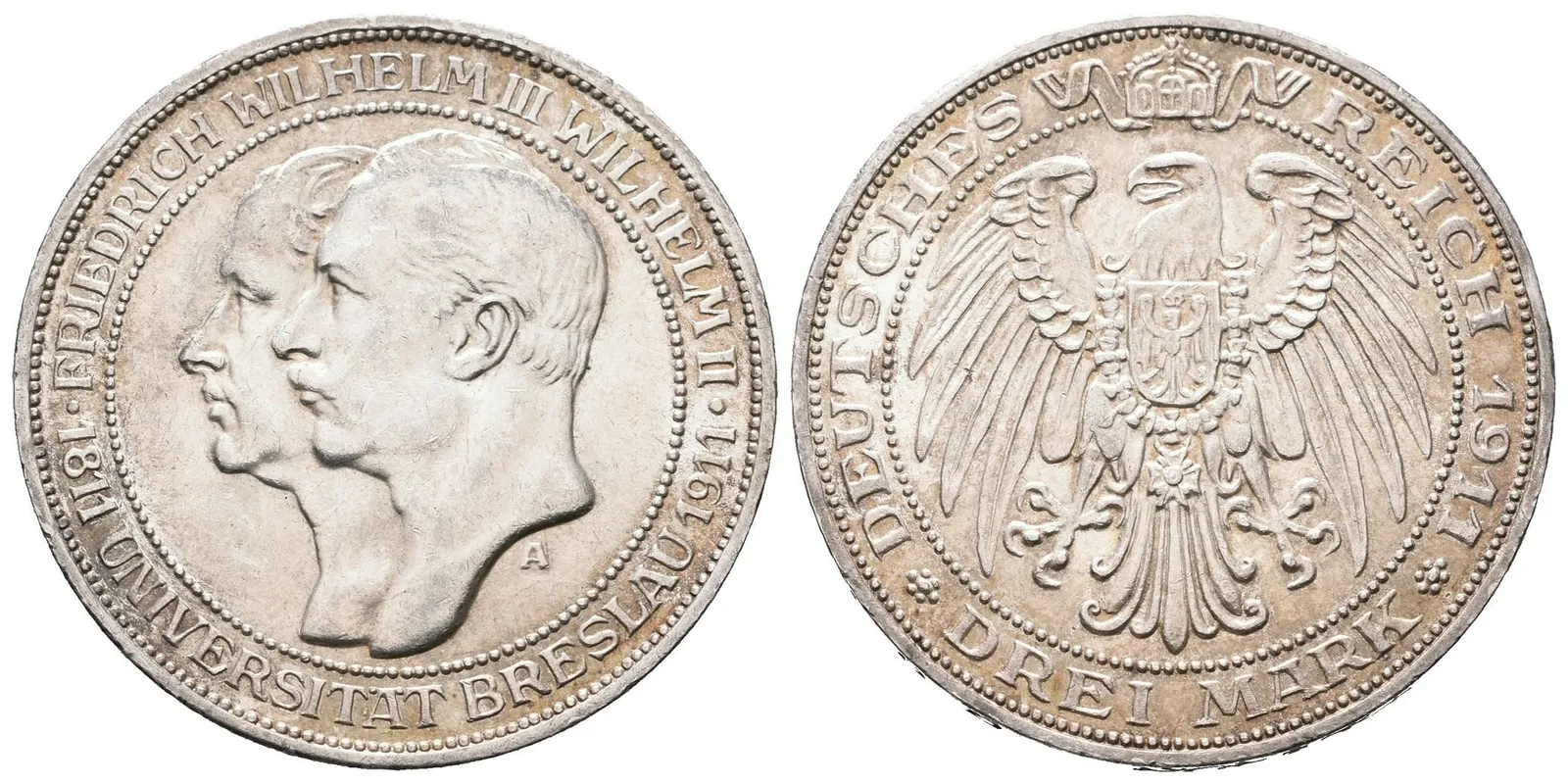 3 Marka 1911 A - Universita Vratislav