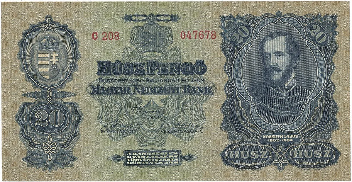 Maďarská platidla na československém území 1938-1945 — 1