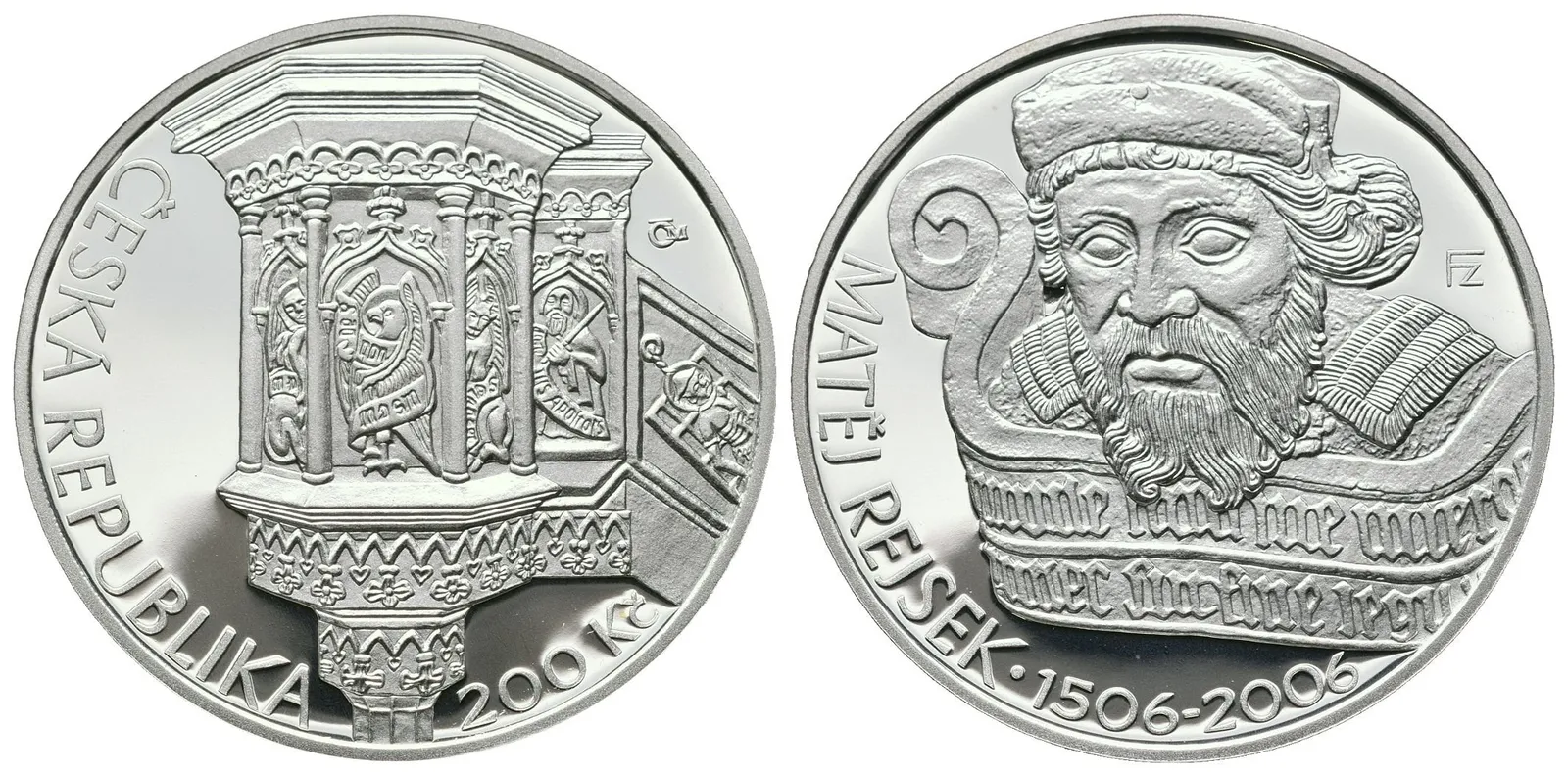 200 Kč 2006 - Matěj Rejsek, PROOF