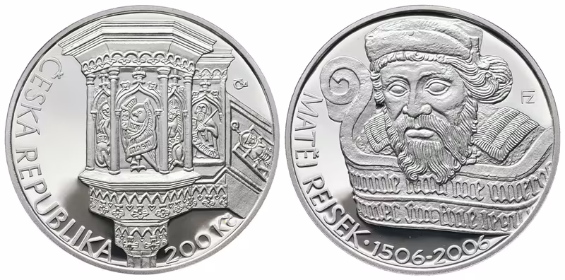 200 Kč 2006 - Matěj Rejsek, PROOF