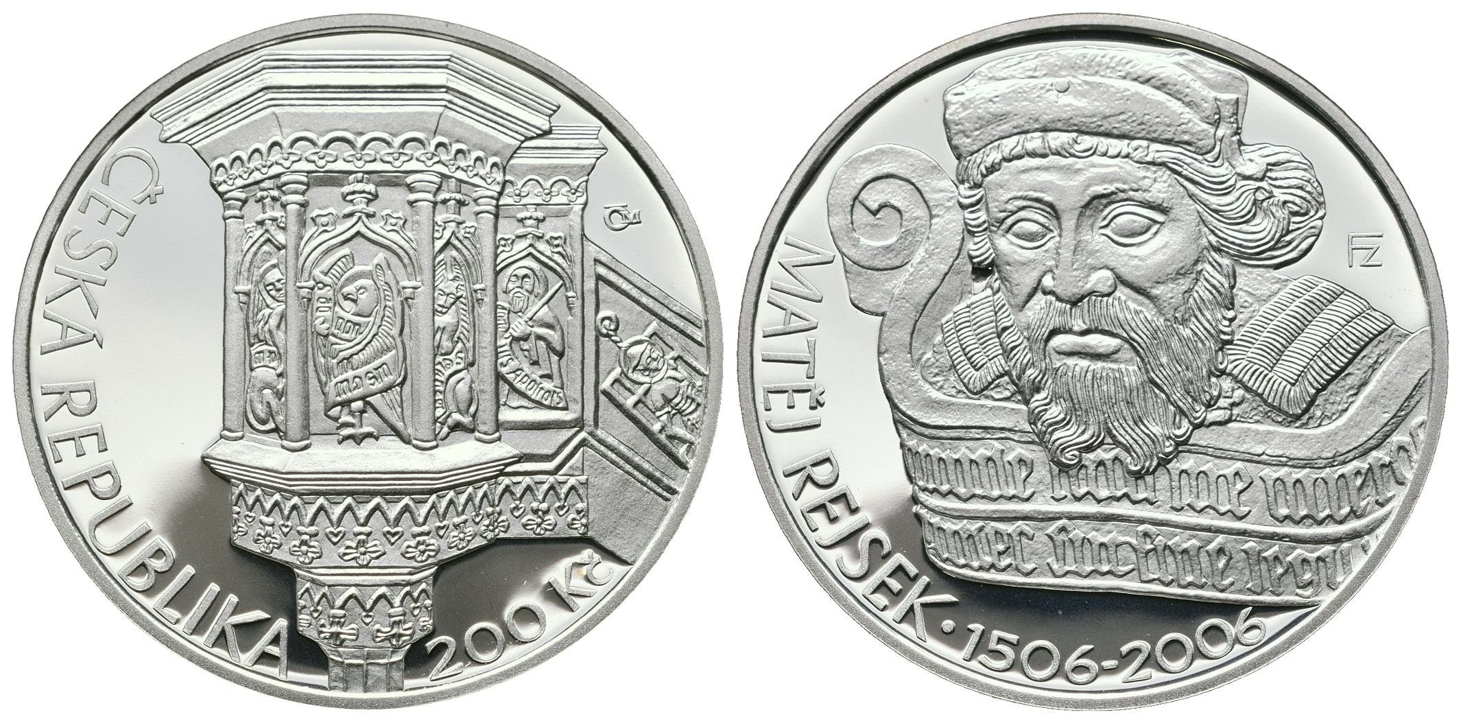 200 Kč 2006 - Matěj Rejsek, PROOF