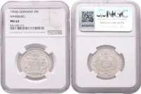 Hamburg, 2 Marka 1904 J - NGC