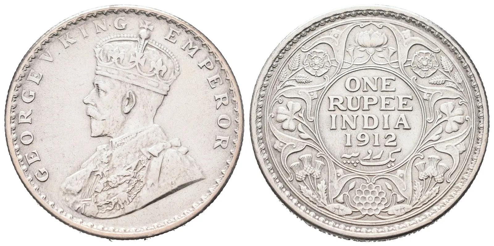 Indie, Rupie 1912