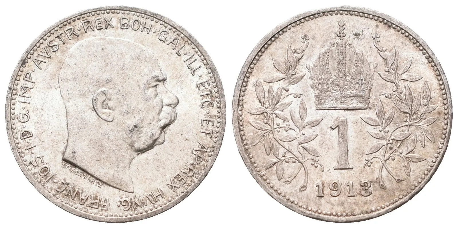 1 Koruna 1913