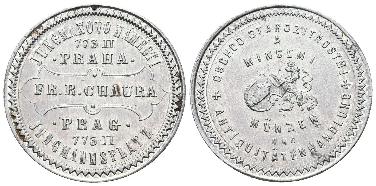 Chaura František Rudolf, 1841 - 1910 — 1