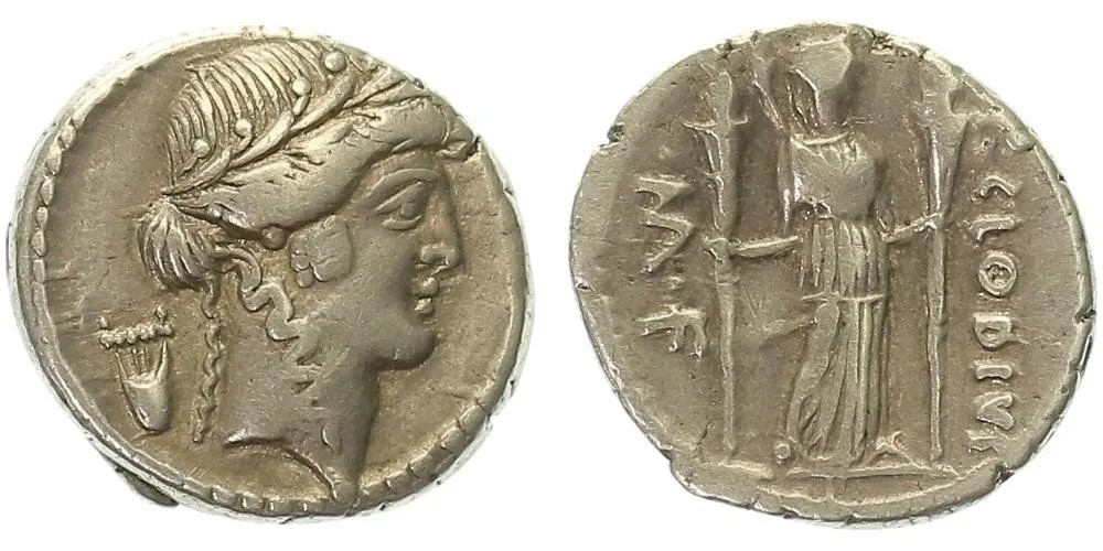 P. Clodius M. f. Turrinus, 42 př. Kr. — 1