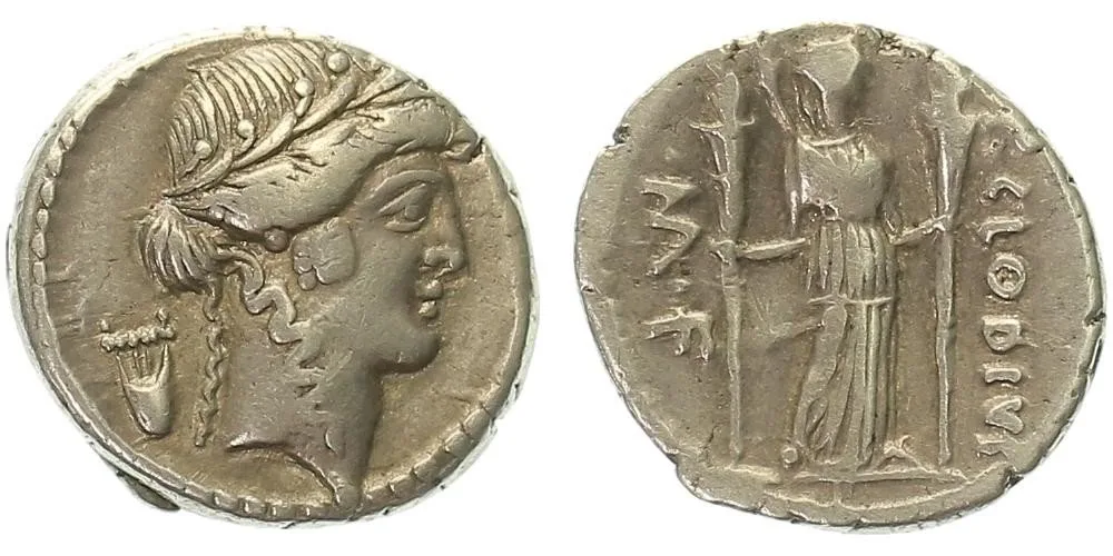 P. Clodius M. f. Turrinus, 42 př. Kr. — 1