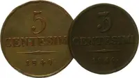 Konvenční měna, 1848 - 1857 — 2