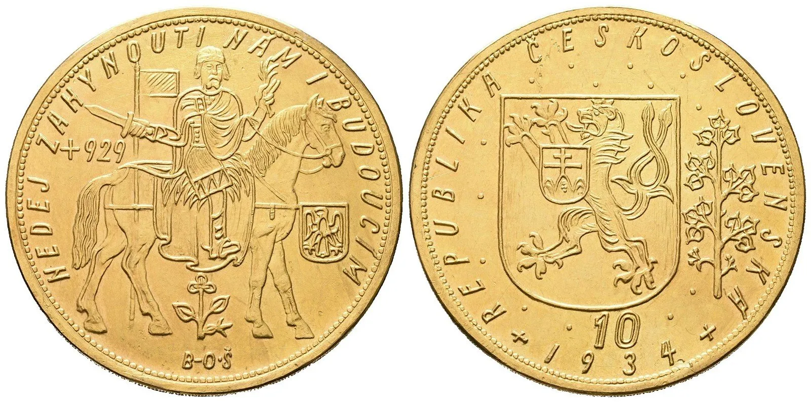 10 Dukát 1934