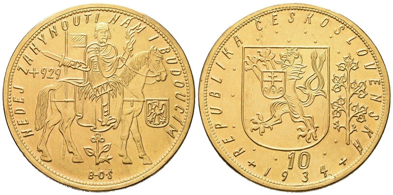 10 Dukát 1934