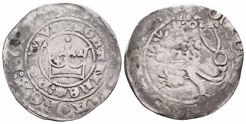 Jan Lucemburský, Pražský groš, Castelin 47