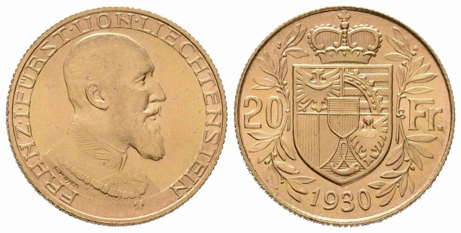 Liechtenstein, Franz II., 1929 - 1938 — 1