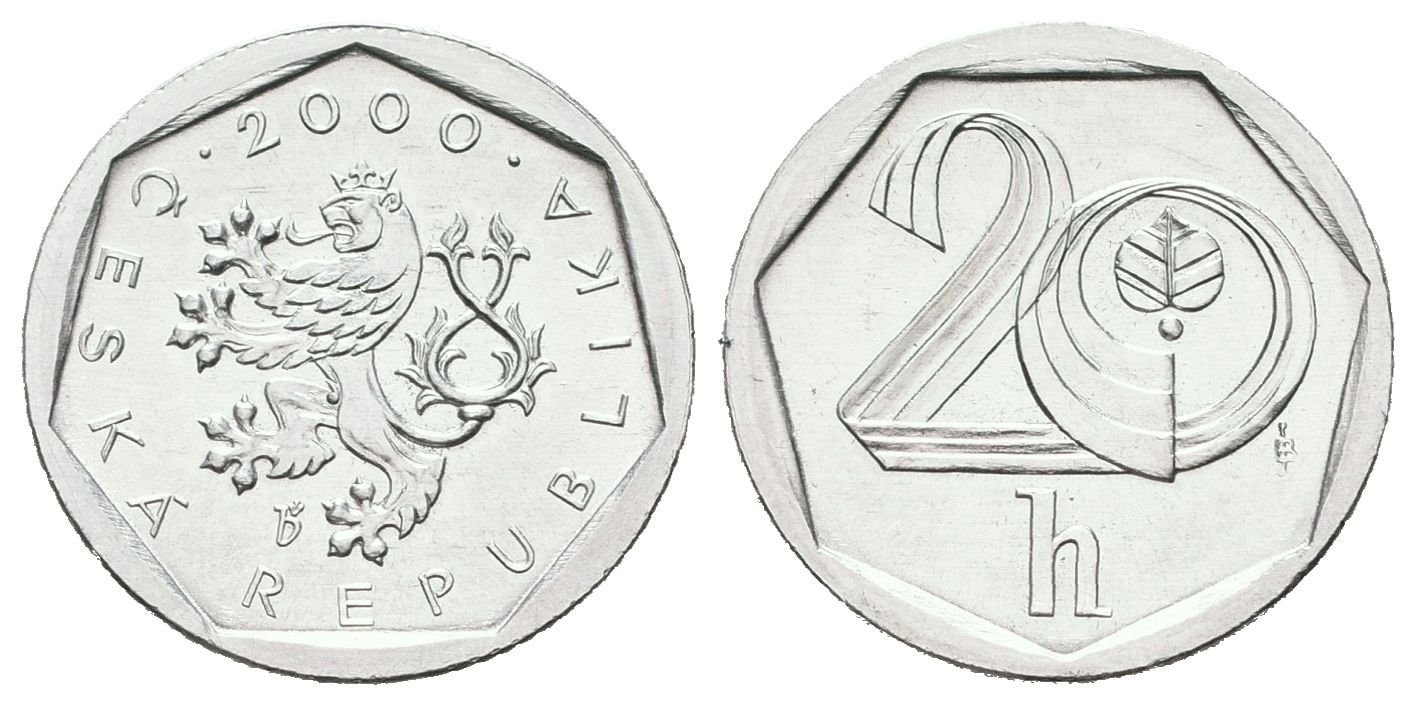 20 Haléř 2000