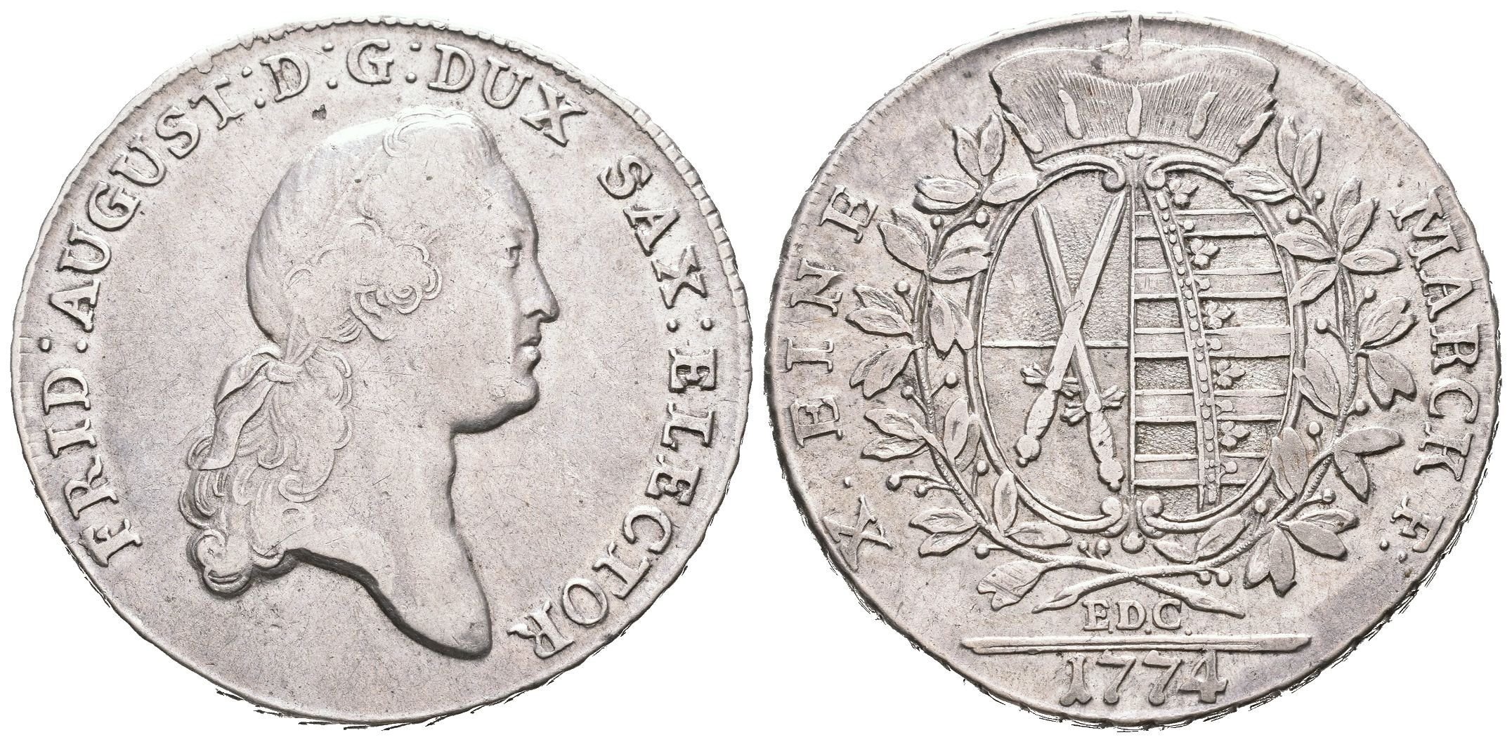 Sasko, Tolar 1774