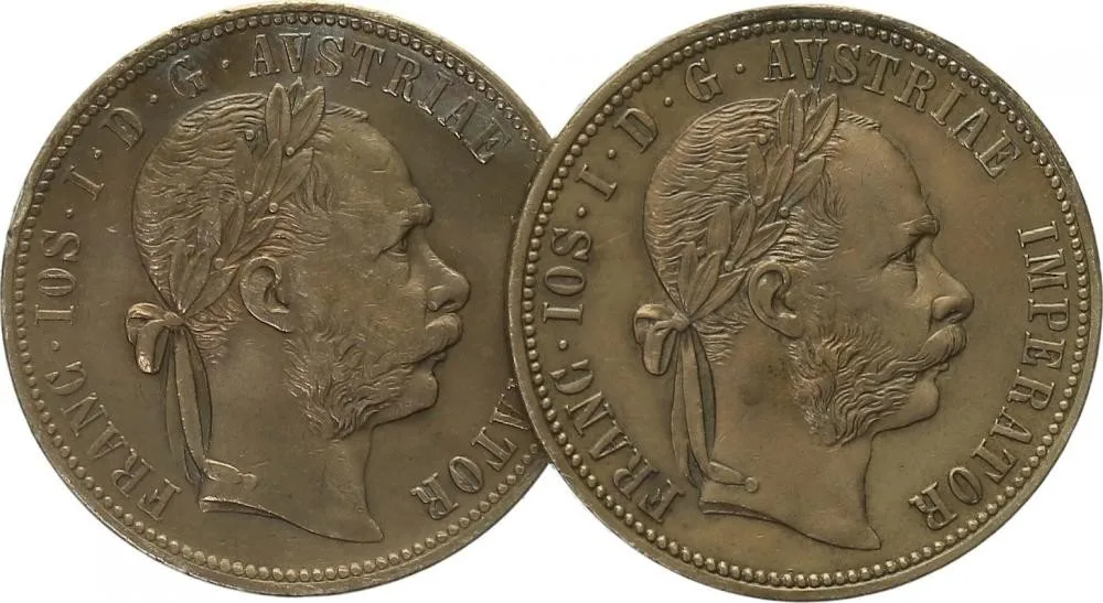 Rakouská a spolková měna, 1857 - 1892 — 1