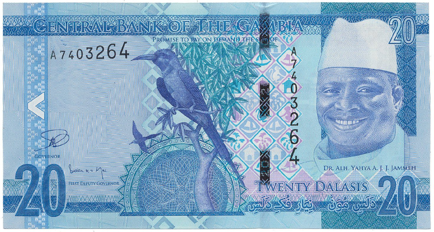 Gambie, 20 Dalasis (2015), P.33