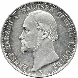 Sasko - Coburg - Gotha, Ernst II., 1844 - 1893 — 1