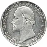 Sasko - Coburg - Gotha, Ernst II., 1844 - 1893 — 1