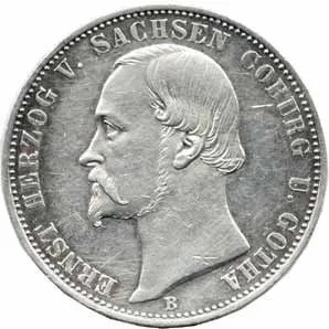 Sasko - Coburg - Gotha, Ernst II., 1844 - 1893 — 1