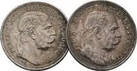 1 Koruna lot 2 kusů 1914 KB a 1915 KB - fotografie 2