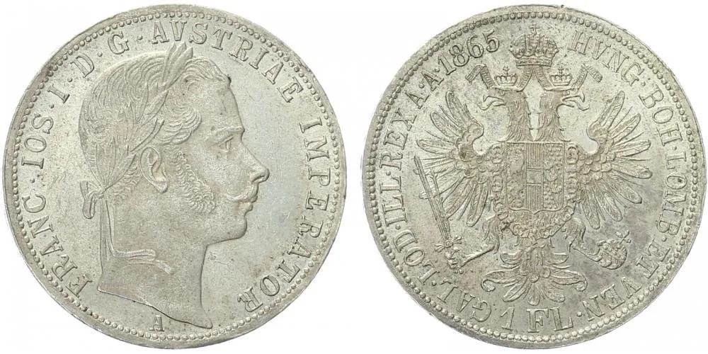 Rakouská a spolková měna, 1857 - 1892 — 1