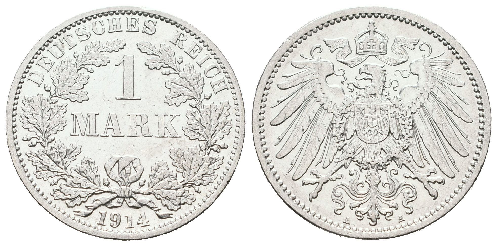 Německé císařství, 1 Marka 1914 A