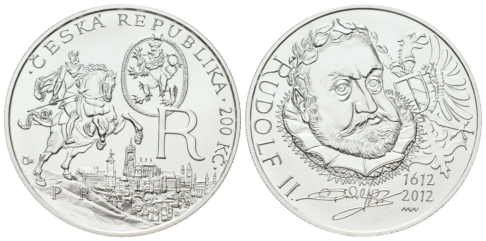 200 Kč 2012 - Rudolf II.