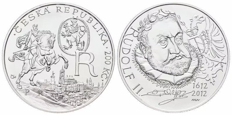 200 Kč 2012 - Rudolf II.