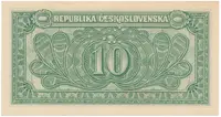 10 Koruna 1950, perforace "S", Hej.86bS3 - fotografie 2