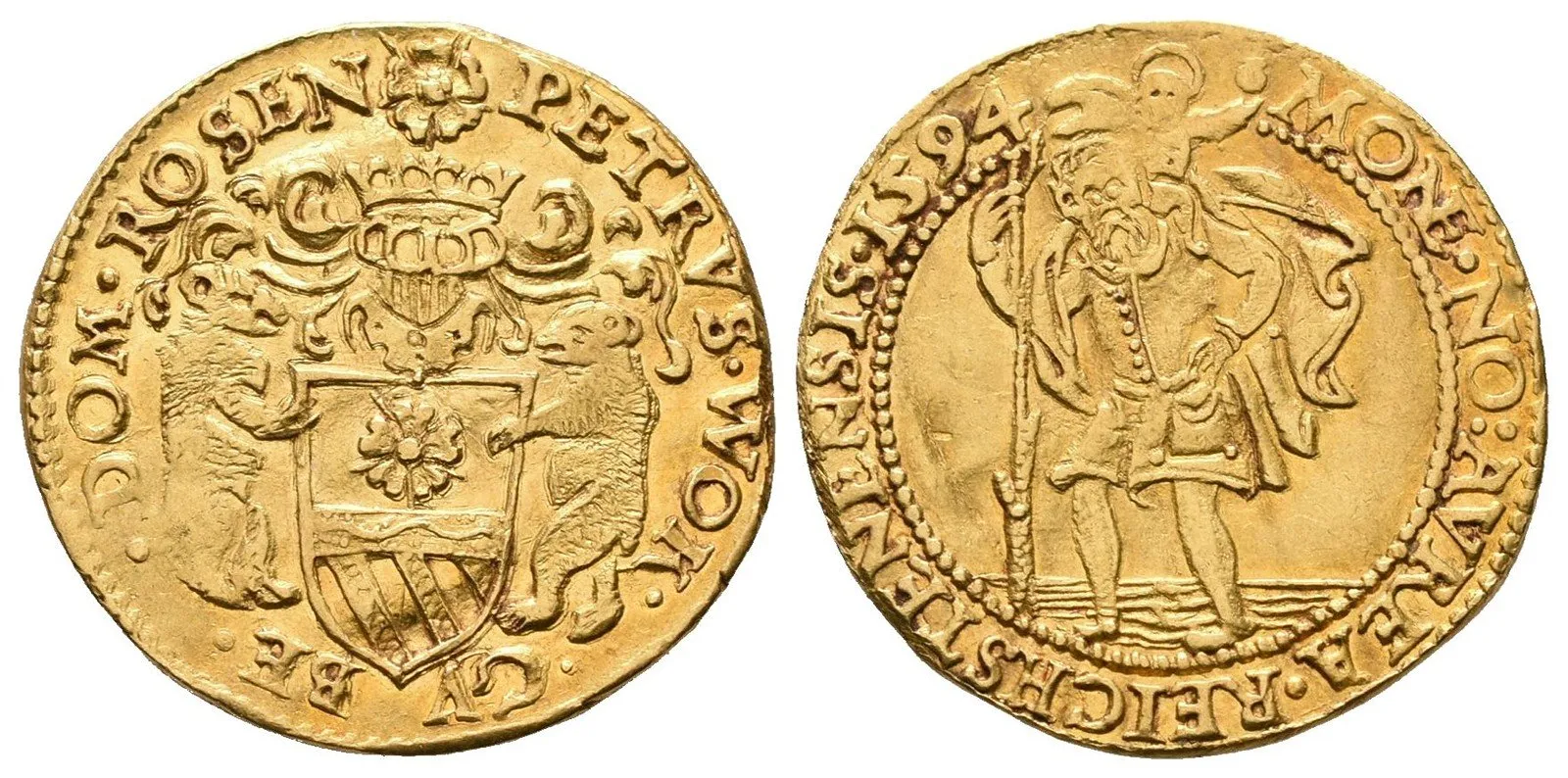Rožmberk, Petr Vok, 1592 - 1611 — 1